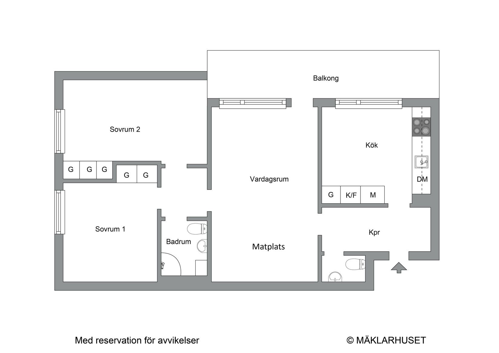 Bostadsrätt, Infanterigatan 6, Huvudsta, Solna