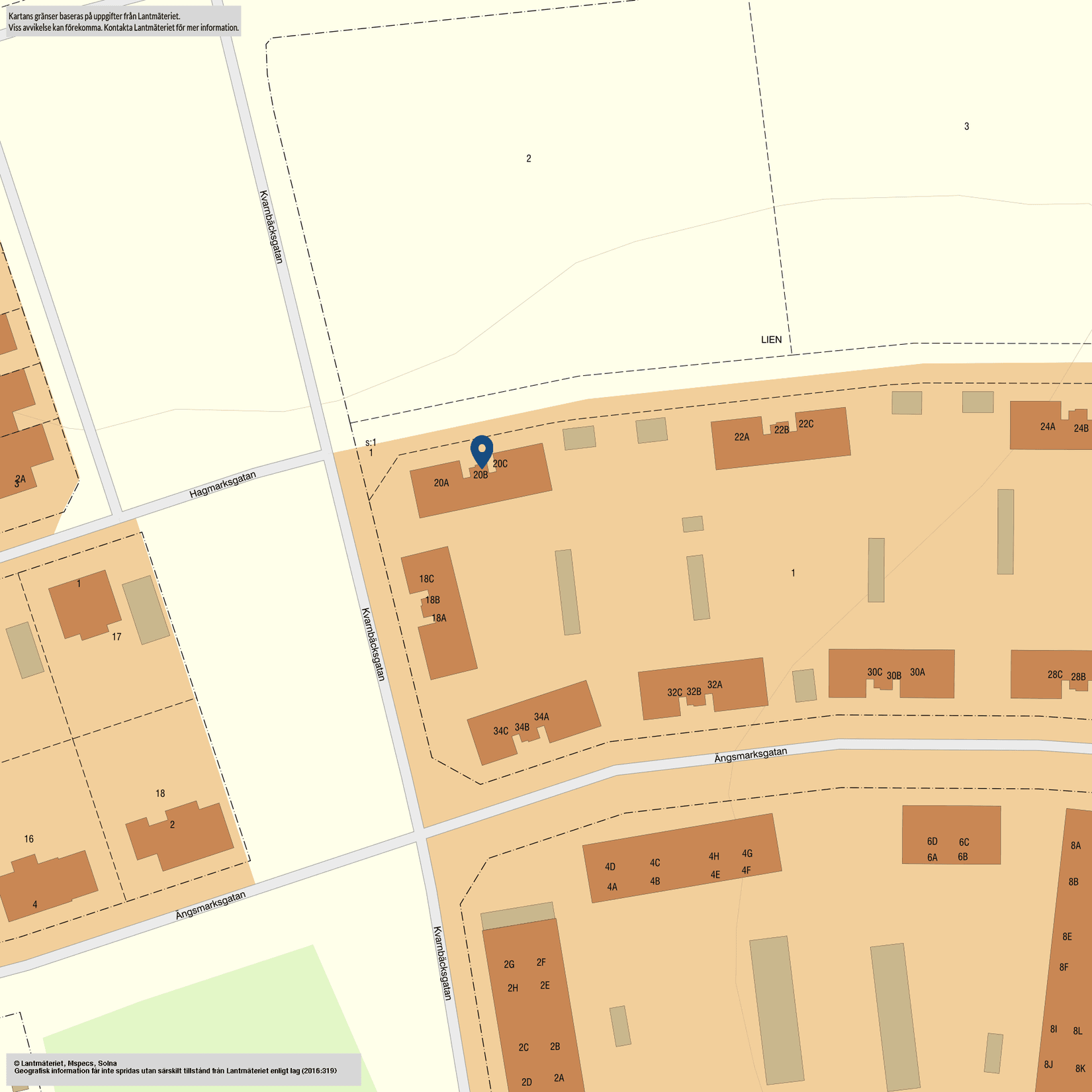 Bostadsrätt, Kvarnbäcksgatan 20B, Trädgårdsstaden, Skövde