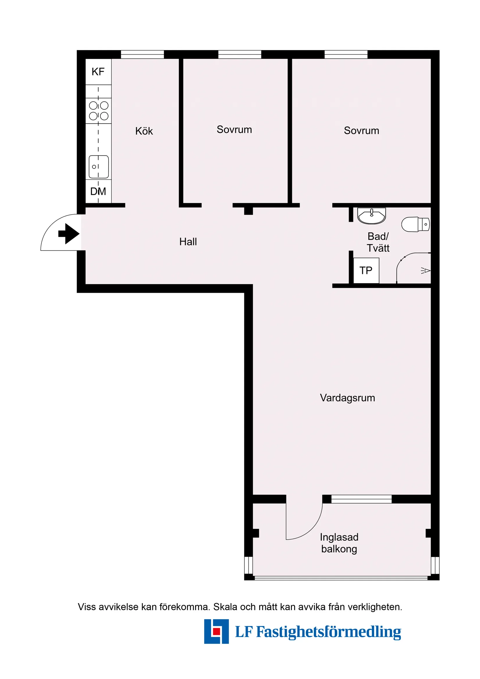 Bostadsrätt, Gullregnsgatan 2B, Jägersro, Malmö