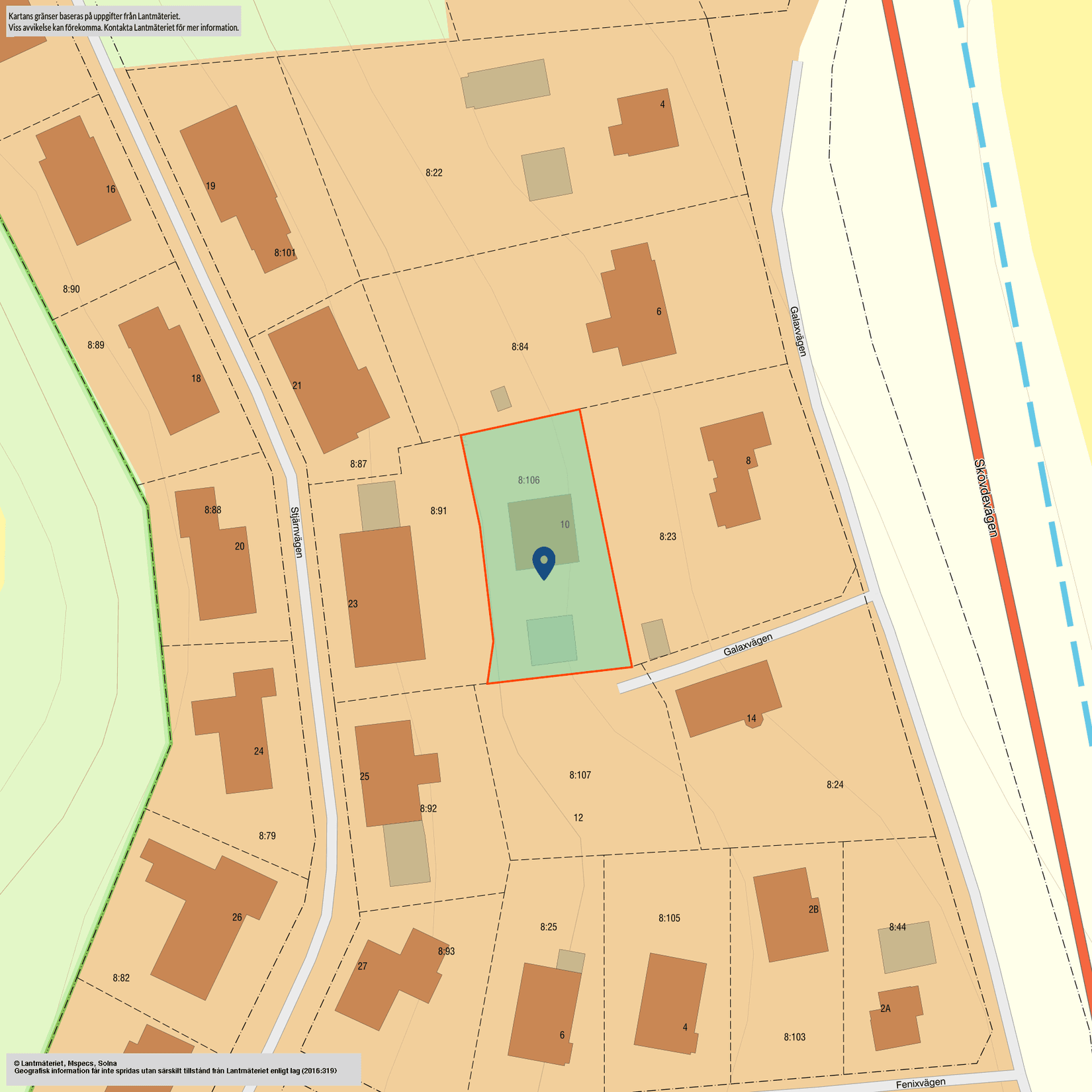 Villa, Galaxvägen 10, Skultorp, Skövde