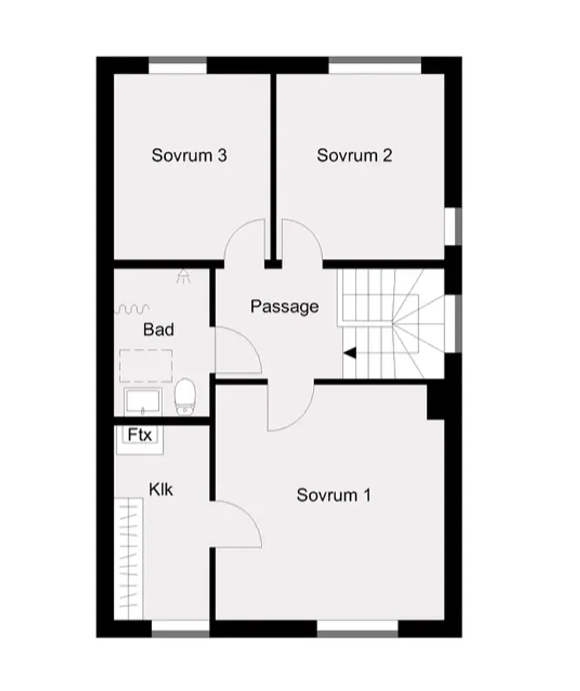 Villa, Radhus, Blåviolstigen 41, Bro Rosenängarna, Upplands-Bro