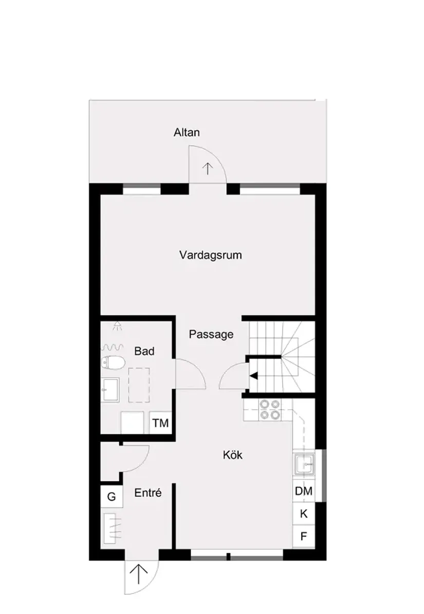 Villa, Radhus, Blåviolstigen 41, Bro Rosenängarna, Upplands-Bro