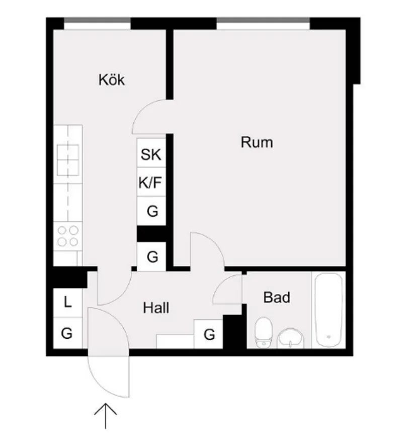 Bostadsrätt, Kopparvägen 4, Kallhäll, Järfälla