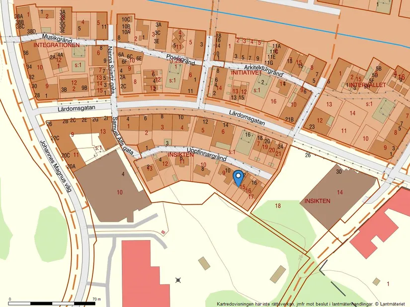 Villa, Radhus, Uppfinnargränd 12, Vallastaden, Linköping