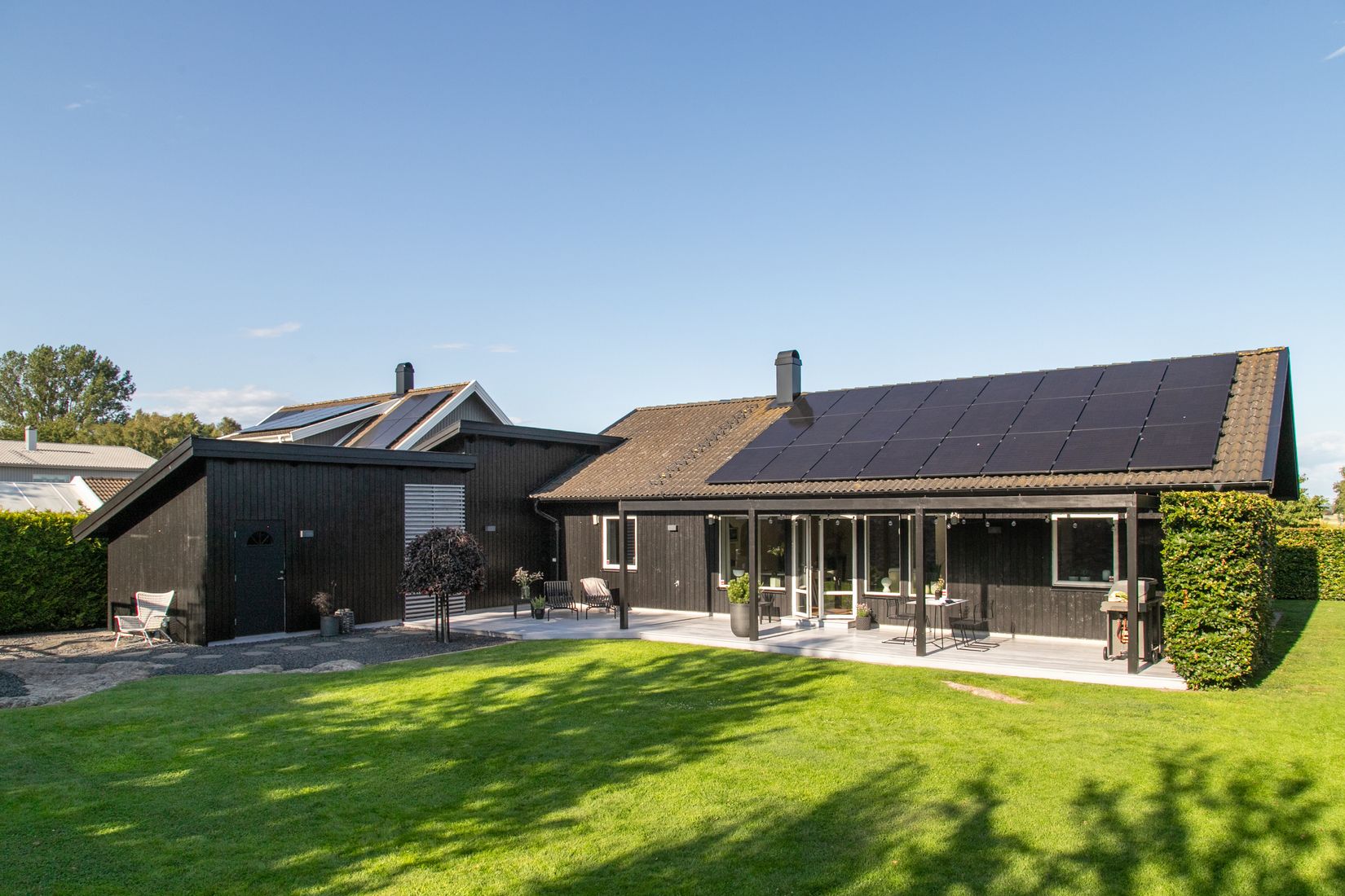 Villa, Nygrannes gata 6, Träslöv, Varberg