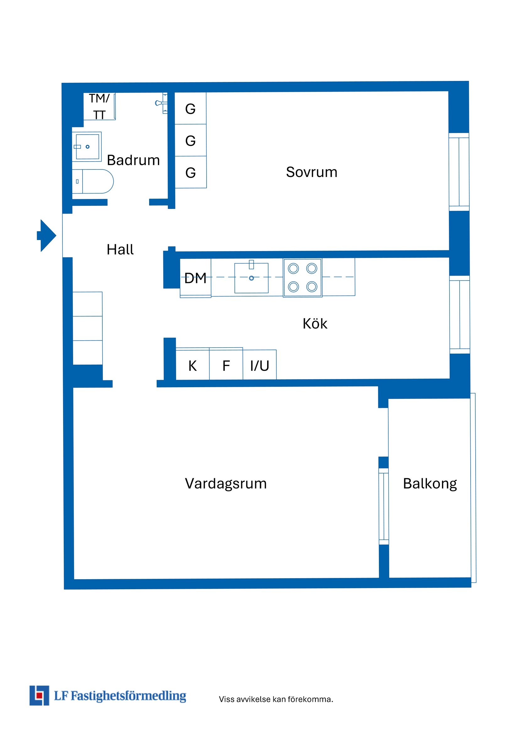 Bostadsrätt, Vårgatan 17 - Hiss, Timrå