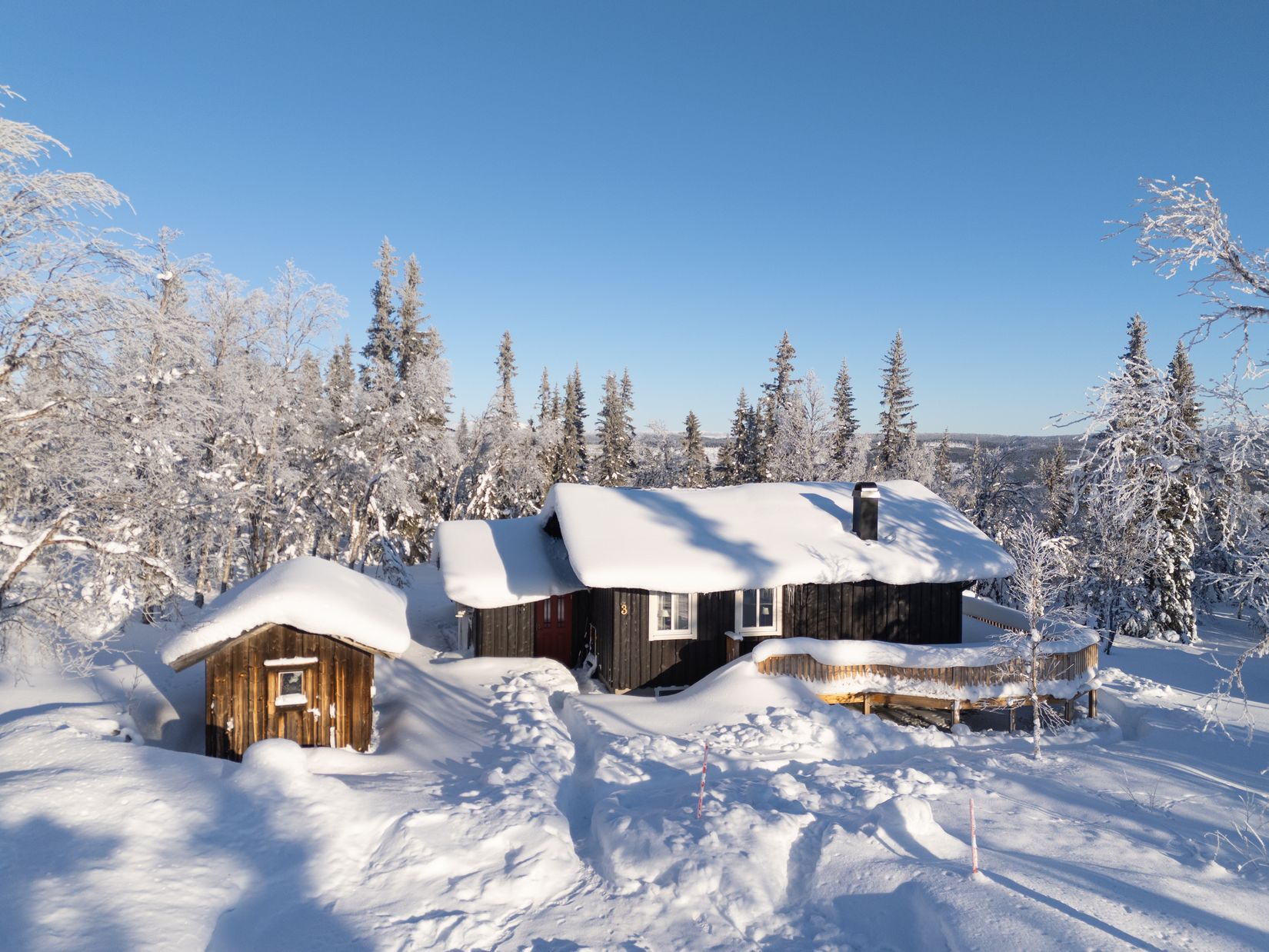 Fritidshus, Fjällbrudsvägen 3, Härjedalen