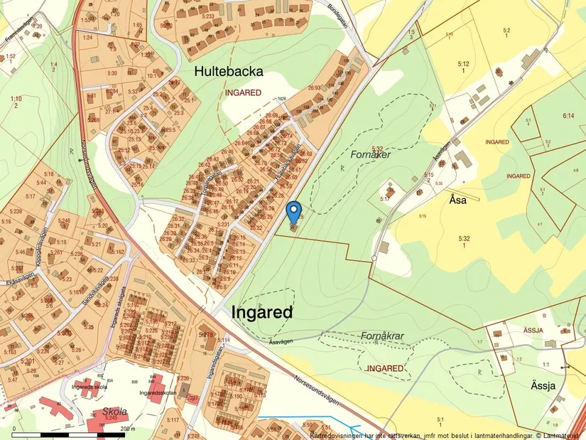 Villa, Hultebackavägen 59, Ingared, Alingsås