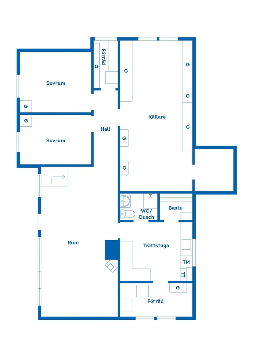 Villa, Käckabacken 12, Ljusdal, Centralt, Ljusdal