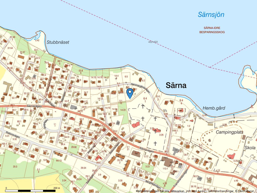 Tomt, Tomt centrala Särna, Särna, Älvdalen