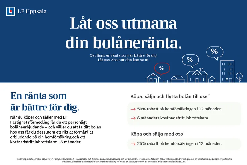 Bostadsrätt, Norrlandsgatan 20, Luthagen, Uppsala