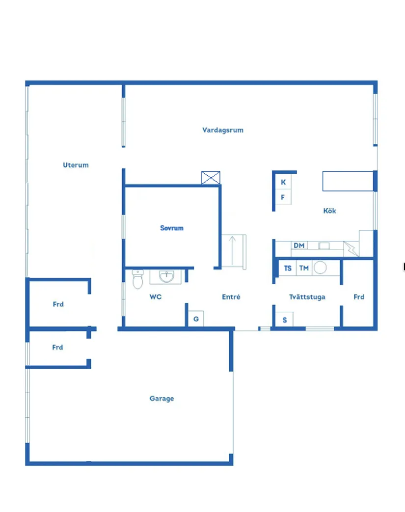 Villa, Radhus, Plogvägen 28, Hånåkni, Mora