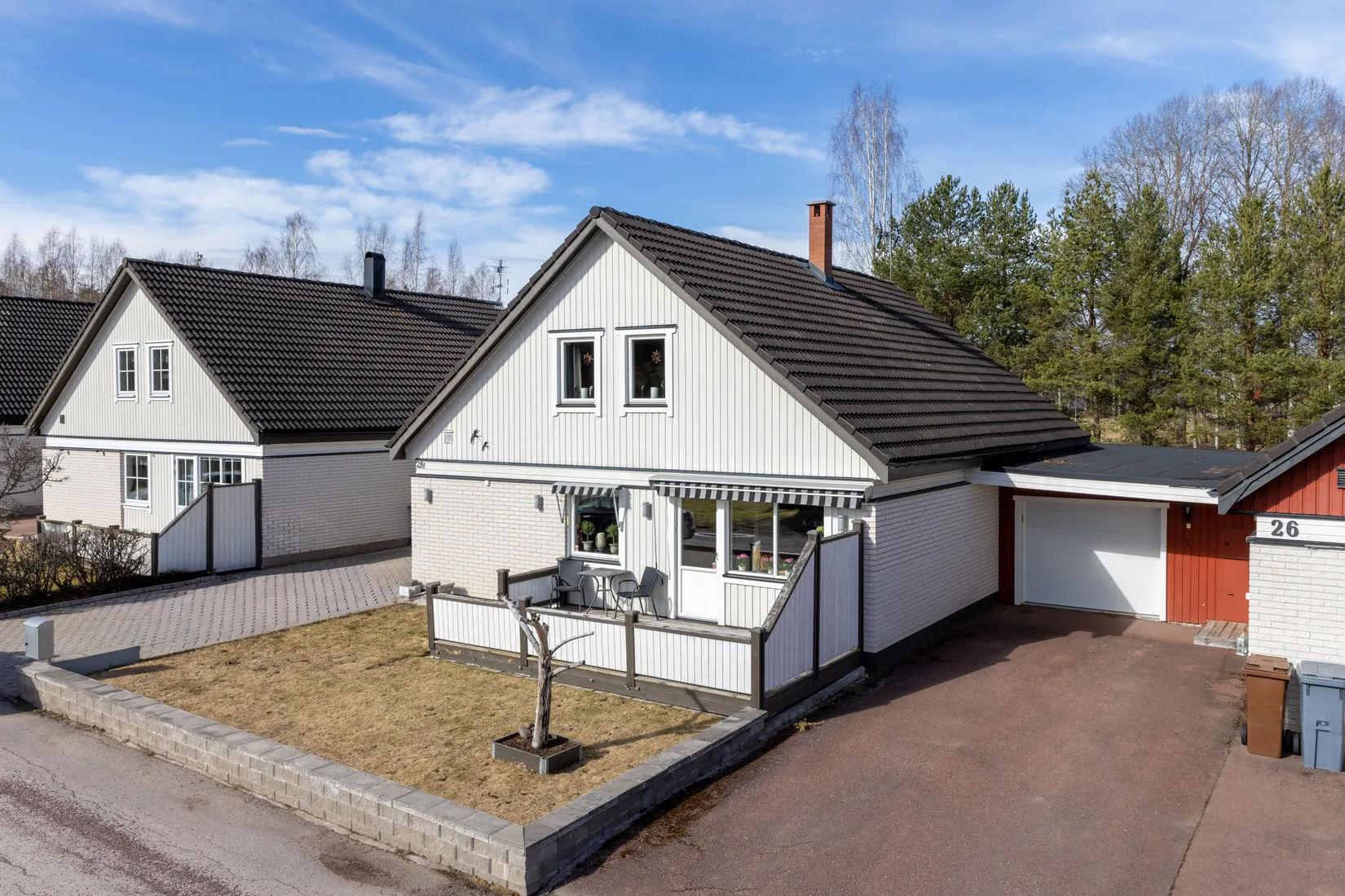 Villa, Radhus, Plogvägen 28, Hånåkni, Mora