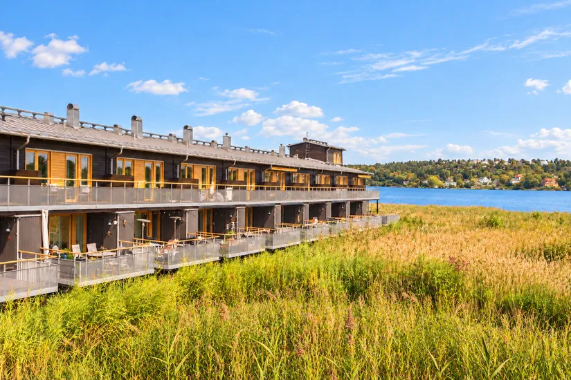 Radhus, Vågpiren 12, Tyresö strand, Tyresö