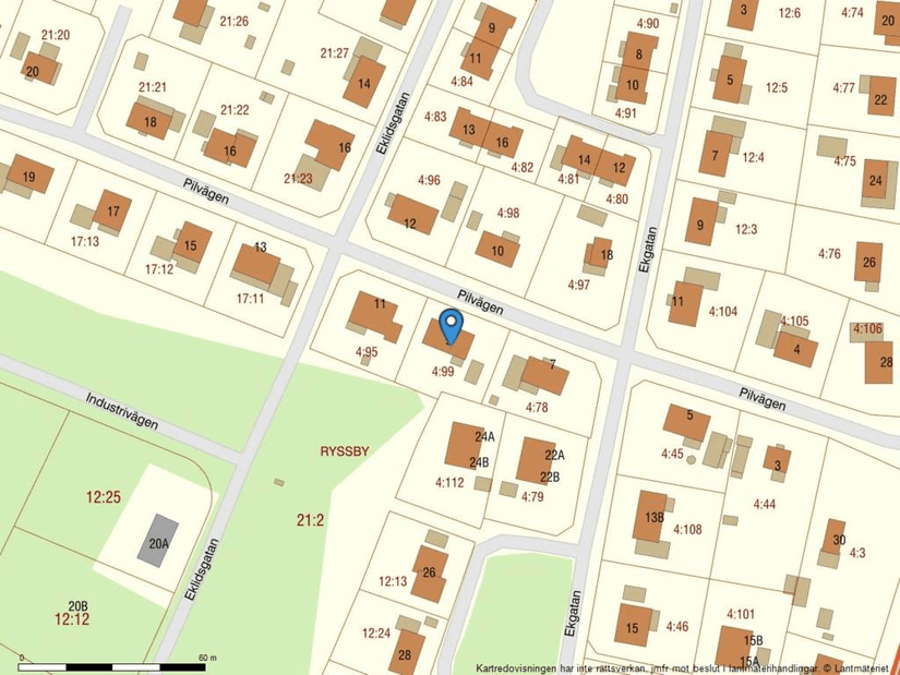 Villa, Pilvägen 9, Ryssby, Ljungby