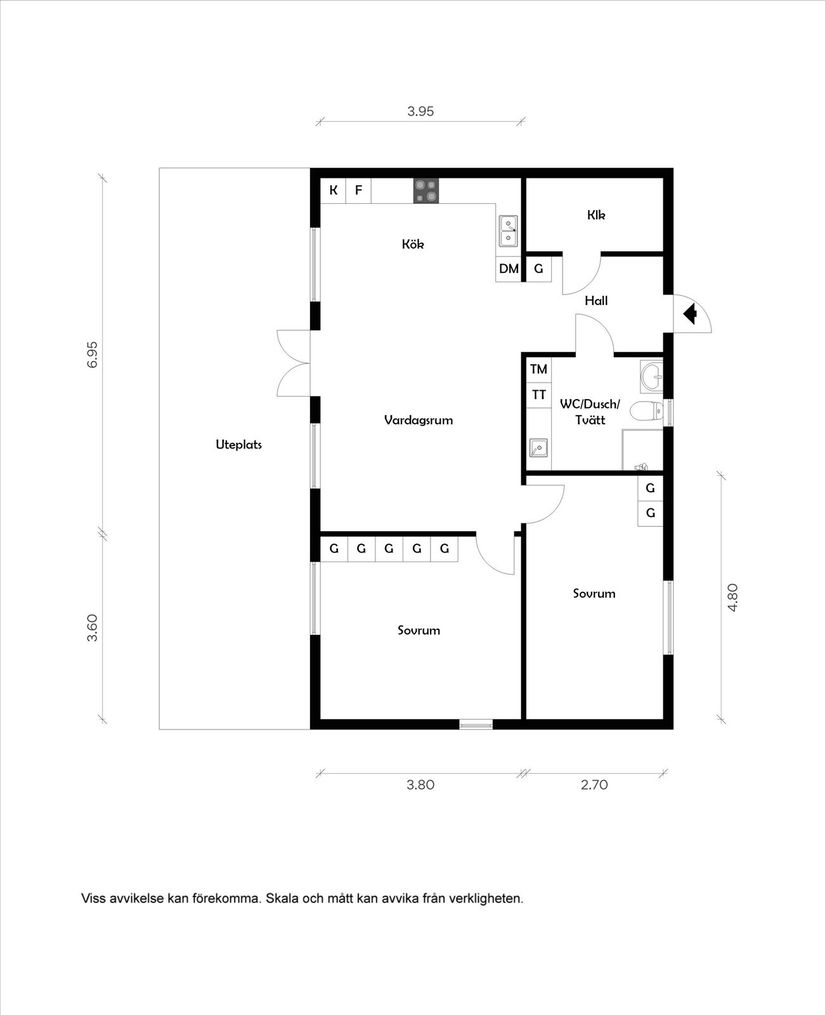 Bostadsrätt, Östra Sundskogsvägen 64A, Sundstrand, Uddevalla