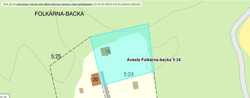 Fritidshus, Backaänget 18, Folkärna, Avesta