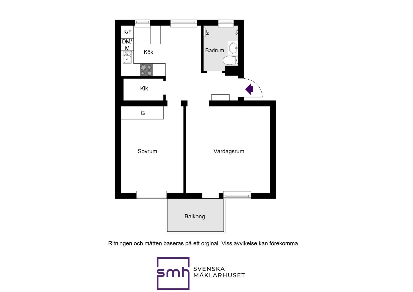 Bostadsrätt, Dukvägen 27 3tr, Bromma / Riksby, Stockholm