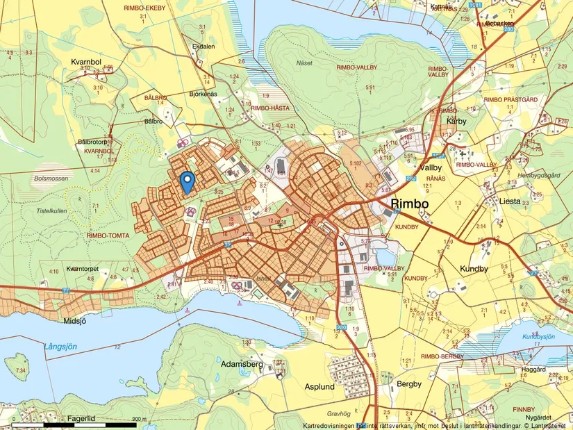 Villa, Vältvägen 12, Rimbo, Norrtälje