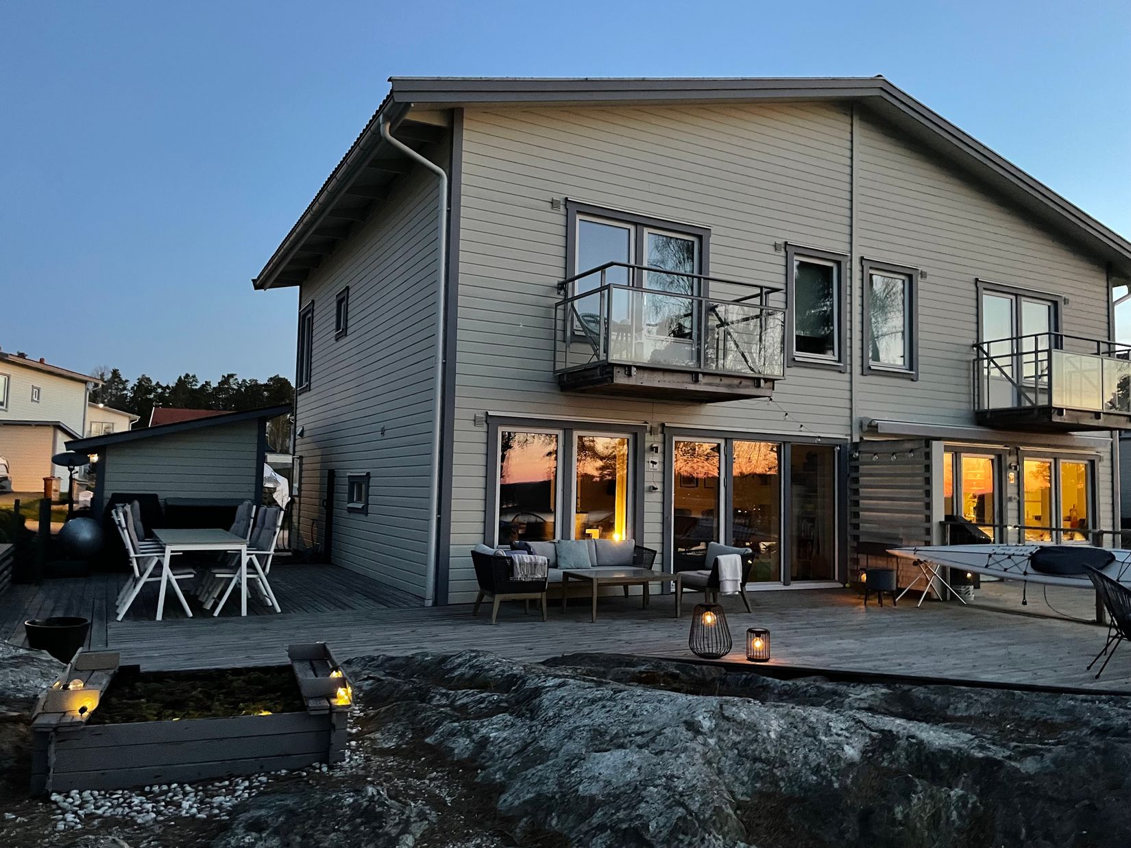 Radhus, Älggårdsvägen 40B, Mörtnäs, Värmdö