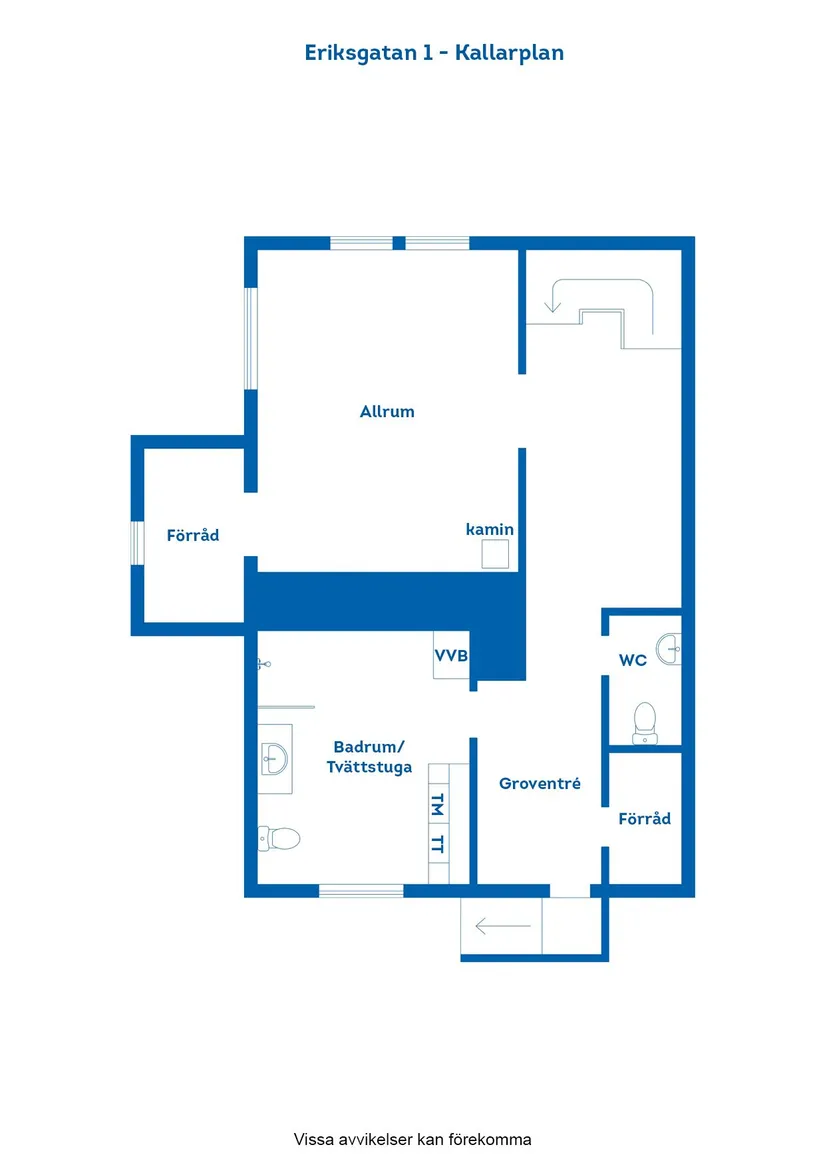 Villa, Eriksgatan 1, Krokek, Norrköping