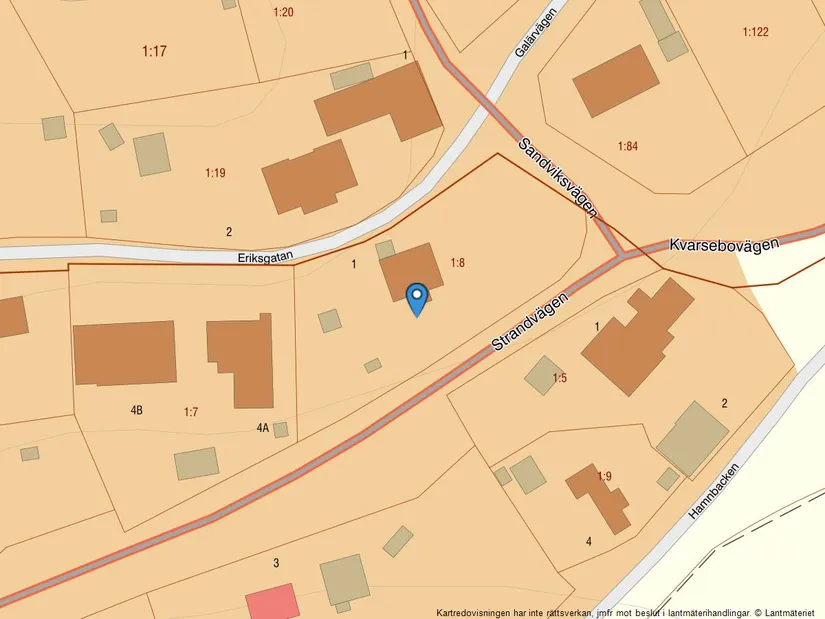 Villa, Eriksgatan 1, Krokek, Norrköping