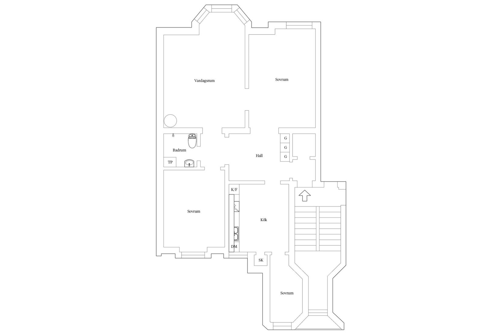 Bostadsrätt, Ödmanssonsgatan 46, Landskrona