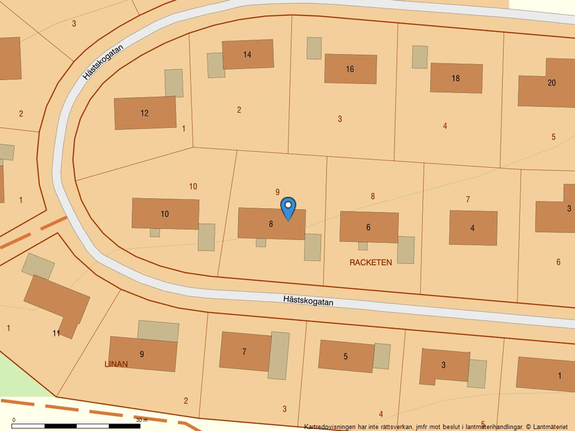 Villa, Hästskogatan 8, Murberget/Änget, Härnösand