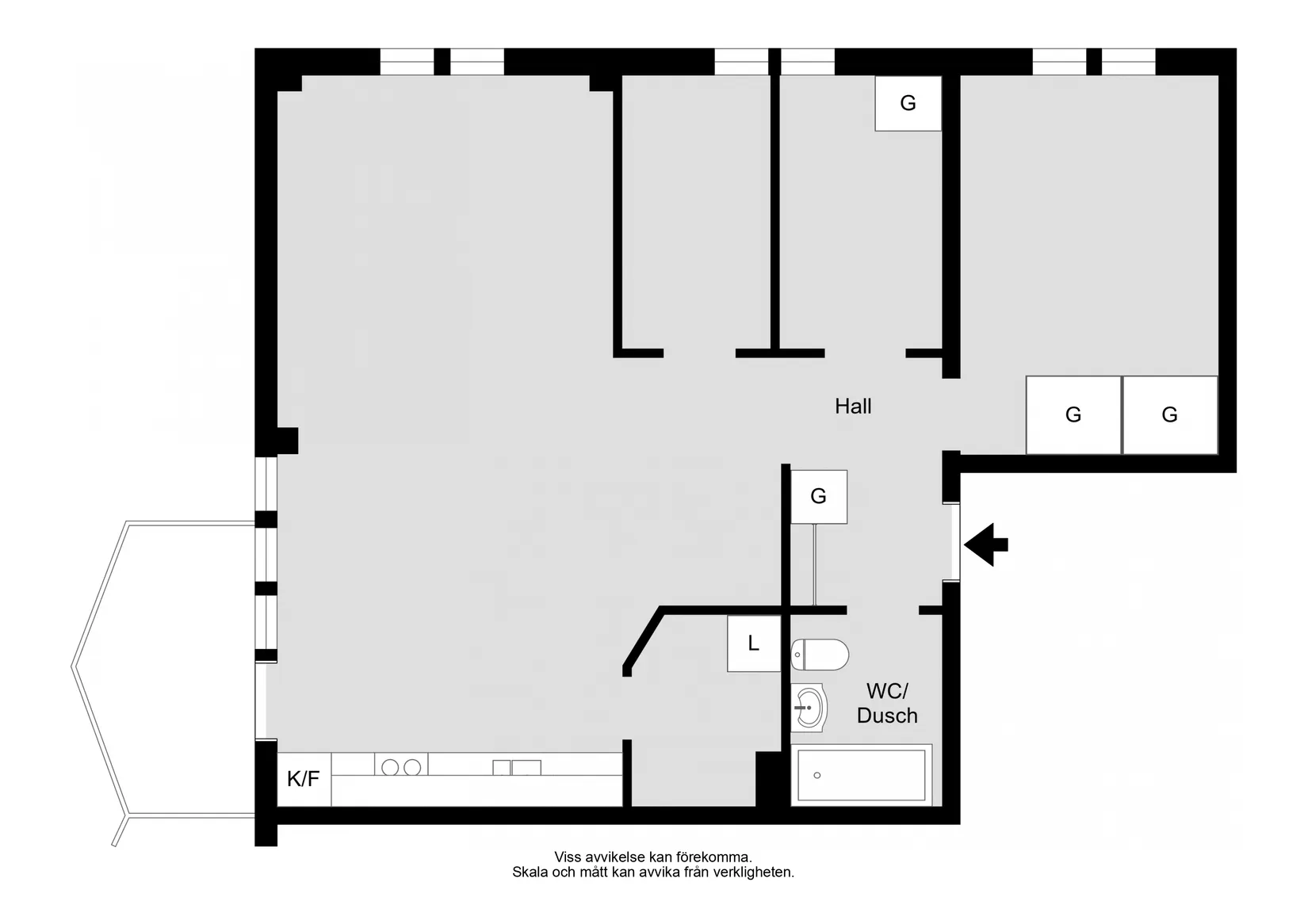 Bostadsrätt, Djäknegatan 27D, Kapellgärdet, Uppsala