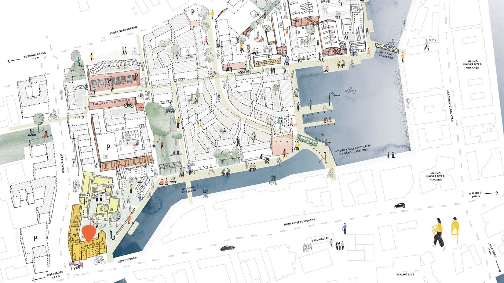 Bostadsrätt, Neptunigatan 75, Västra Hamnen, Malmö