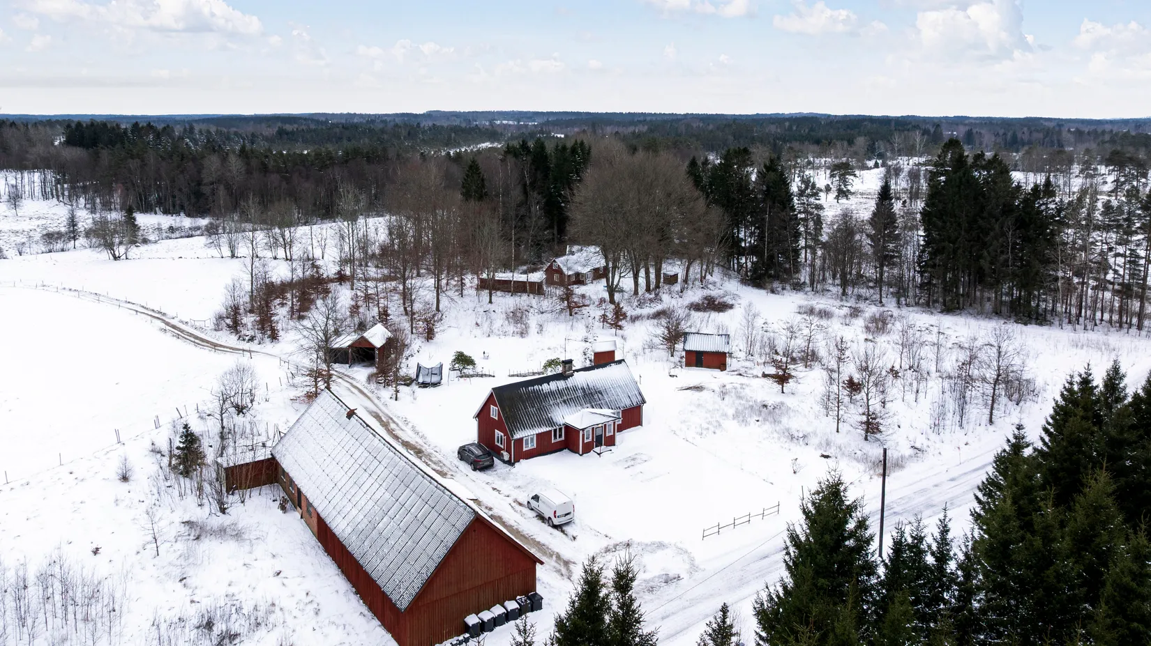 Gård/Skog, Högarydsvägen 32, Hishult , Laholm
