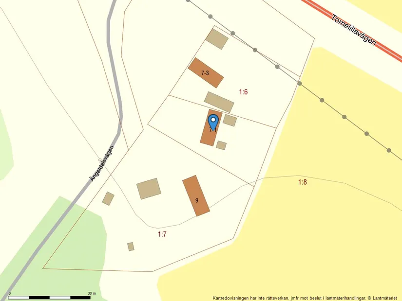 Villa, Ängeldalsvägen 7-1, Eriksdal/Röddinge, Sjöbo
