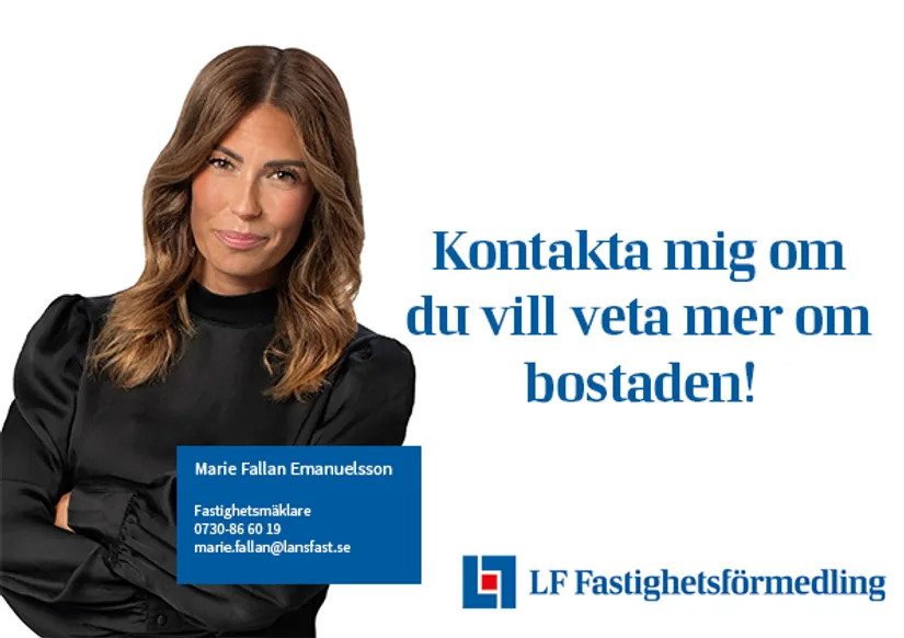 Bostadsrätt, Kyrkogårdsvägen 3D, Oskarsdal, Varberg