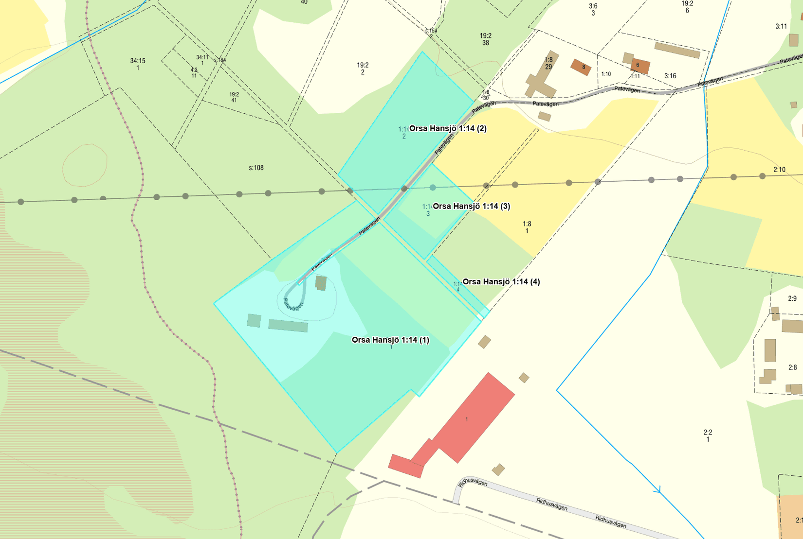 Villa, Patevägen 9, Hansjö, Orsa