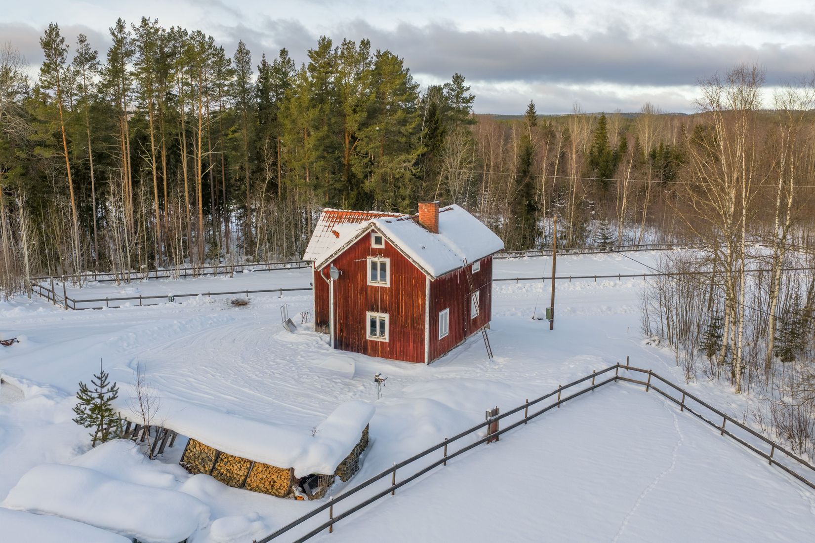 Villa, Patevägen 9, Hansjö, Orsa