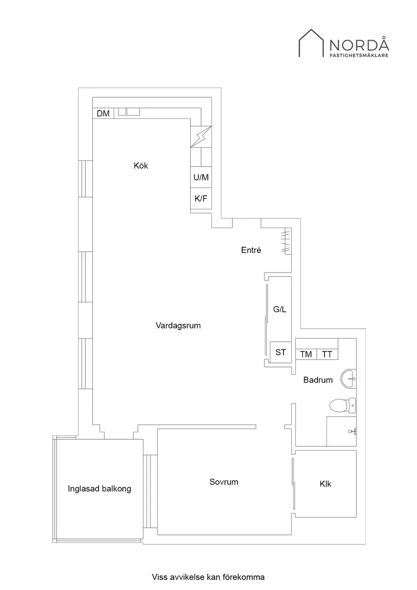 Bostadsrätt, Kabingatan 4B, Ladugårdsängen, Örebro
