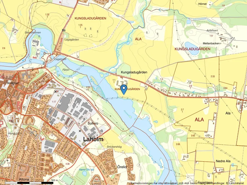 Gård/Skog, Ahlavägen 4, Ahla, Laholm