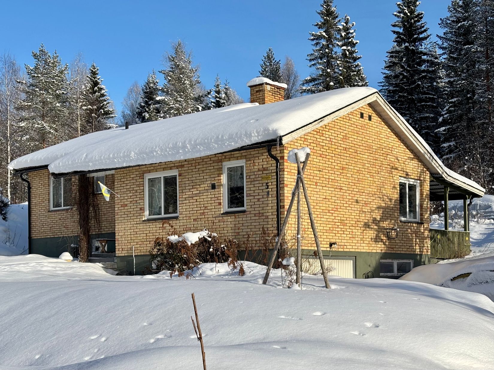 Villa, Malmgatan 5, Idkerberget, Borlänge