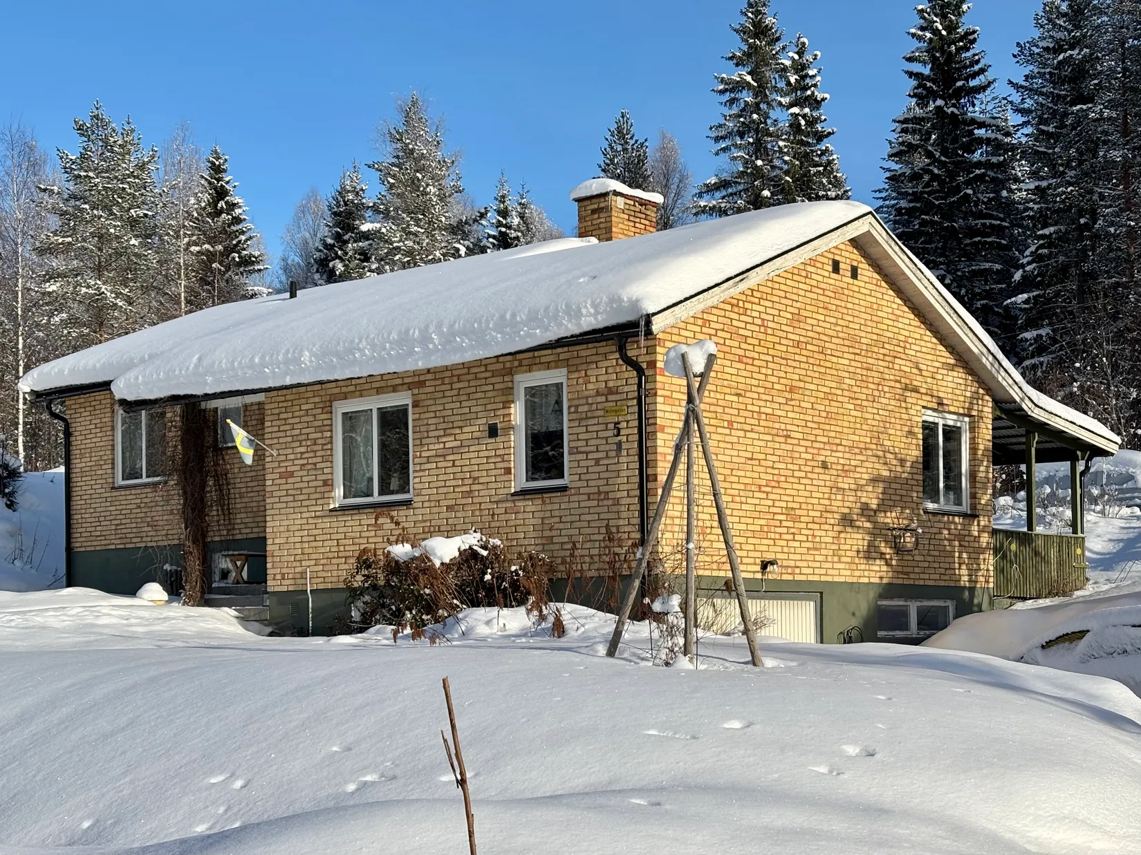 Villa, Malmgatan 5, Idkerberget, Borlänge