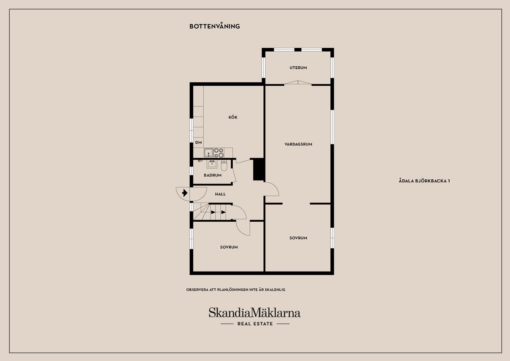 Villa, Ådala Björkbacka 1, Ydre