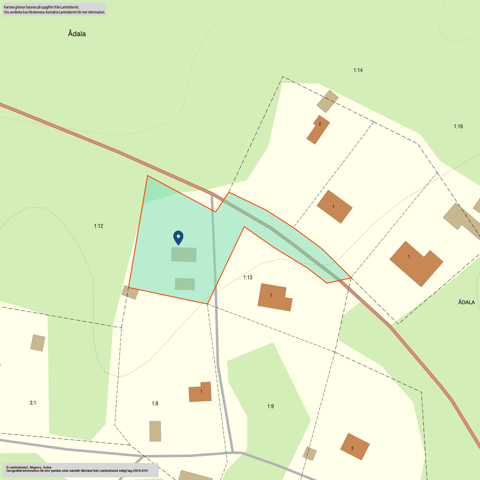 Villa, Ådala Björkbacka 1, Ydre