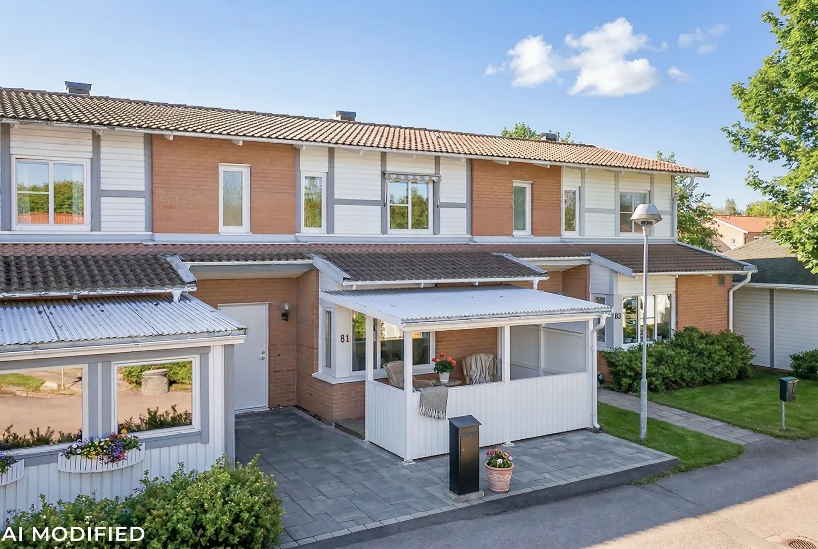 Villa, Radhus, Gnejsvägen 81, Bråstorp, Motala