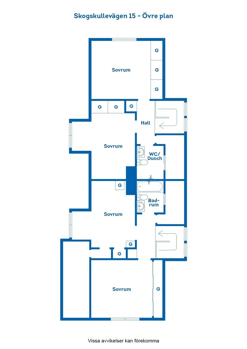 Villa, Skogskullevägen 15, Kimstad, Norrköping