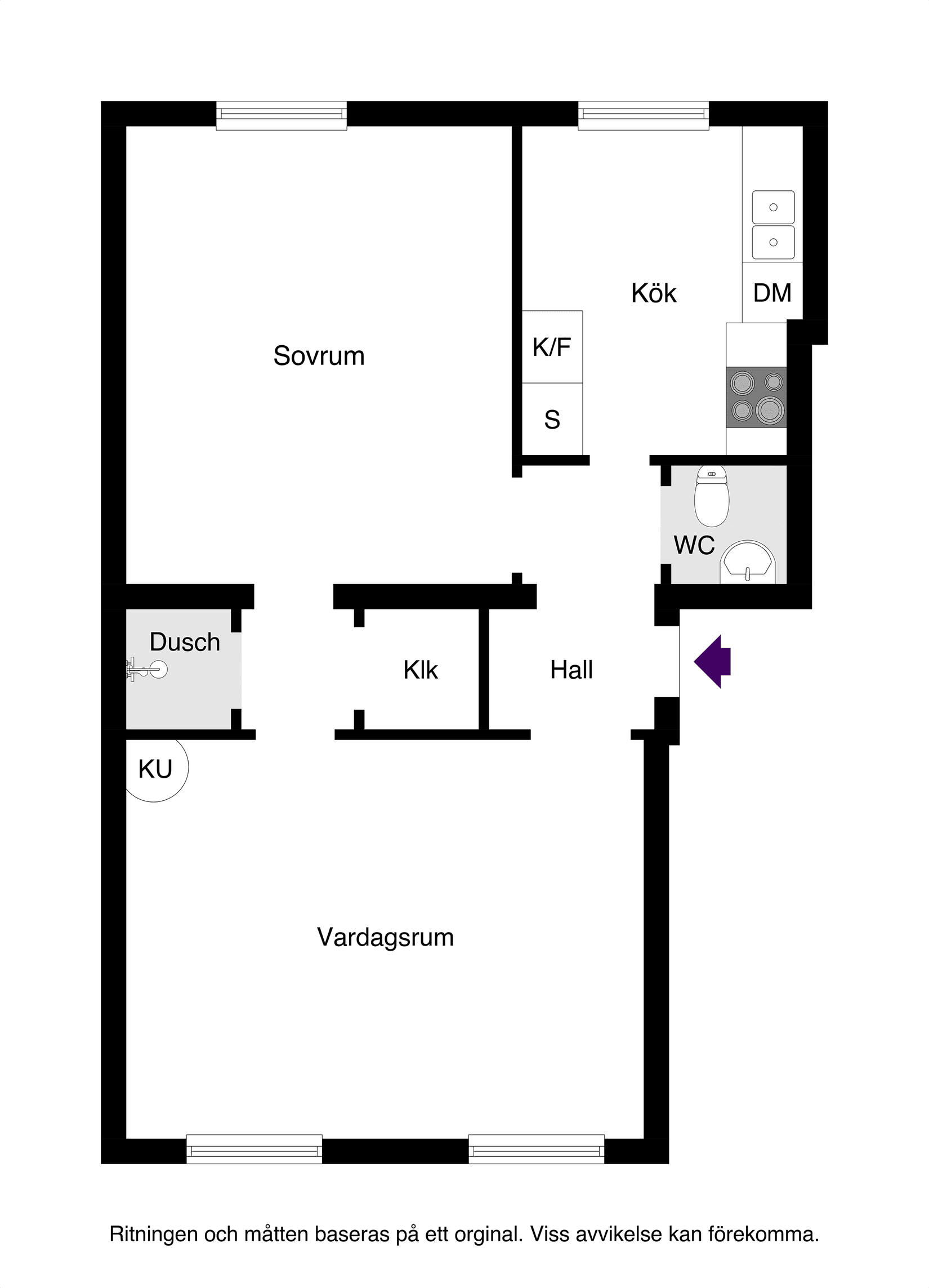 Bostadsrätt, Salagatan 43 C, Fålhagen, Uppsala