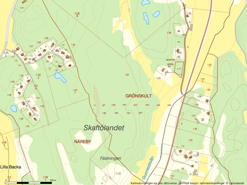 Gård/Skog, Lysekil Grönskult 1:9 och Lysekil Näreby 1:12, Skaftö, Lysekil