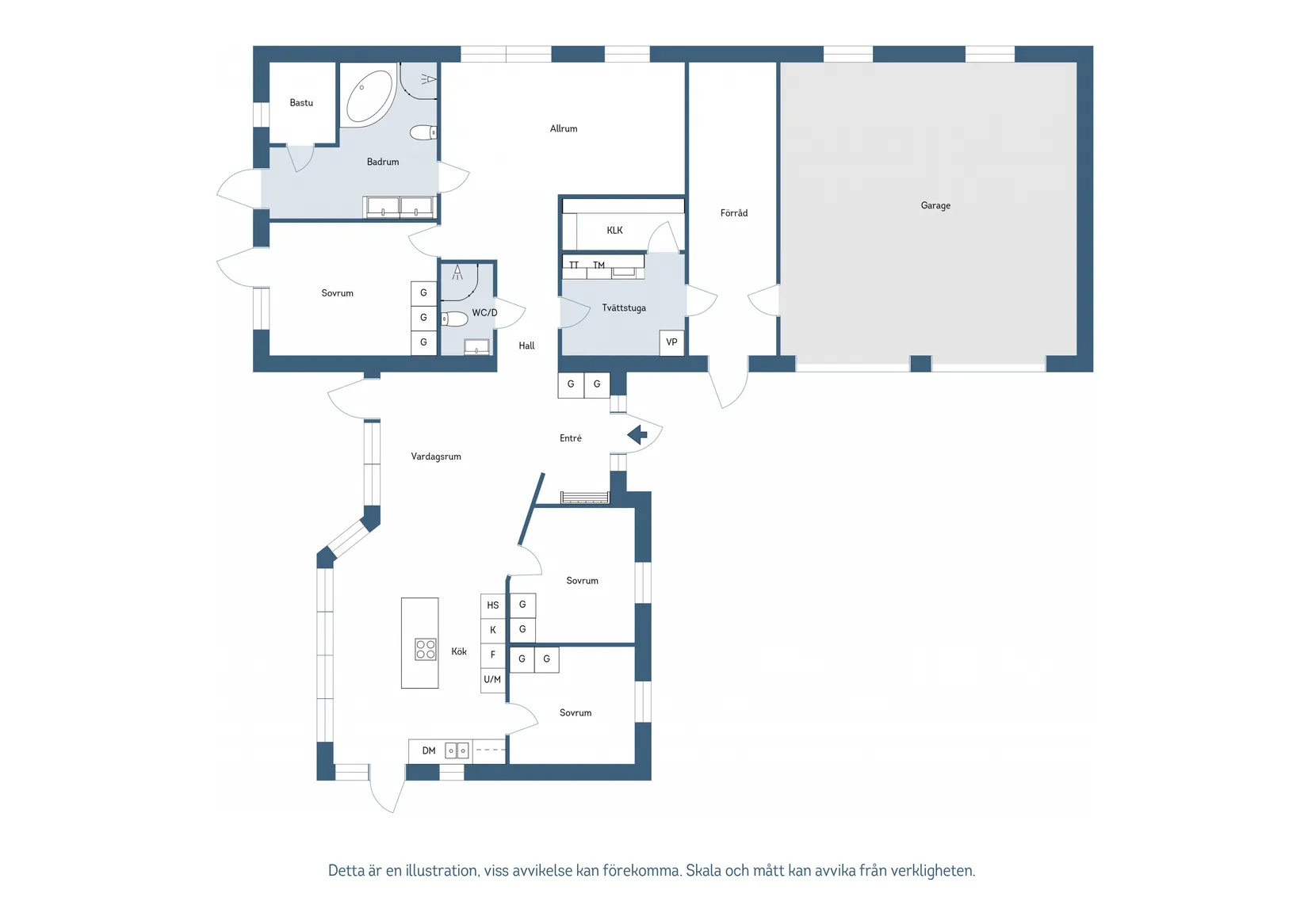 Villa, Strandskogen 20, Bråbacka, Tibro