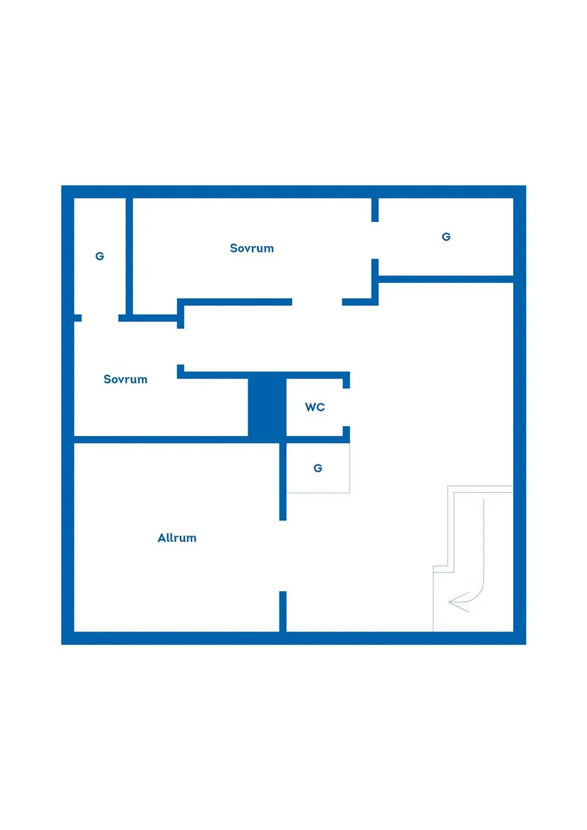Villa, Lyckevägen 22, Malmbäck, Nässjö