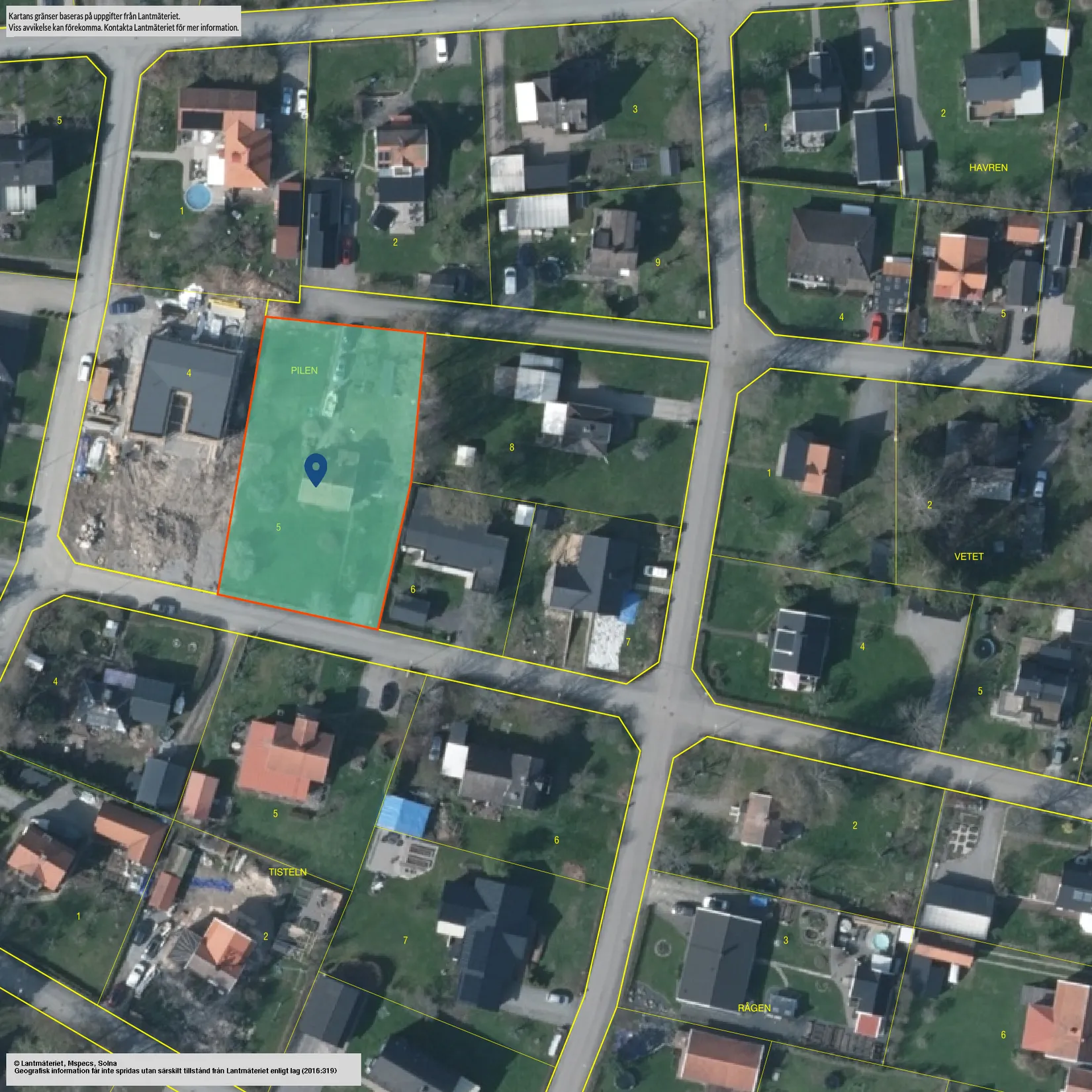 Villa, Lindåsgatan 16, Haga, Kumla