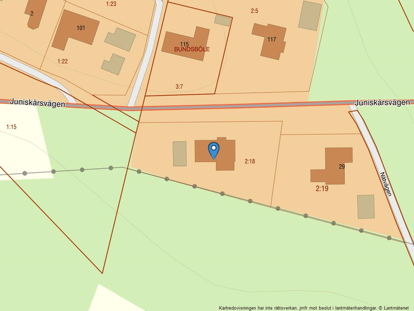 Villa, Juniskärsvägen 114, Juniskär, Sundsvall