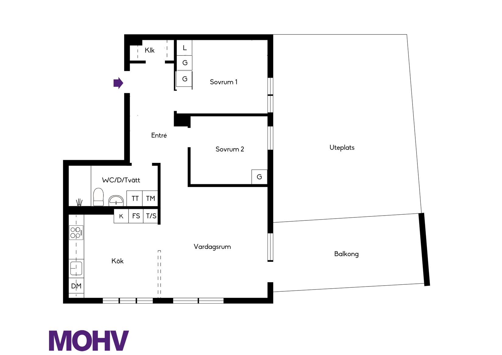 Bostadsrätt, Runvägen 5, Åkersberga Centrum, Österåker